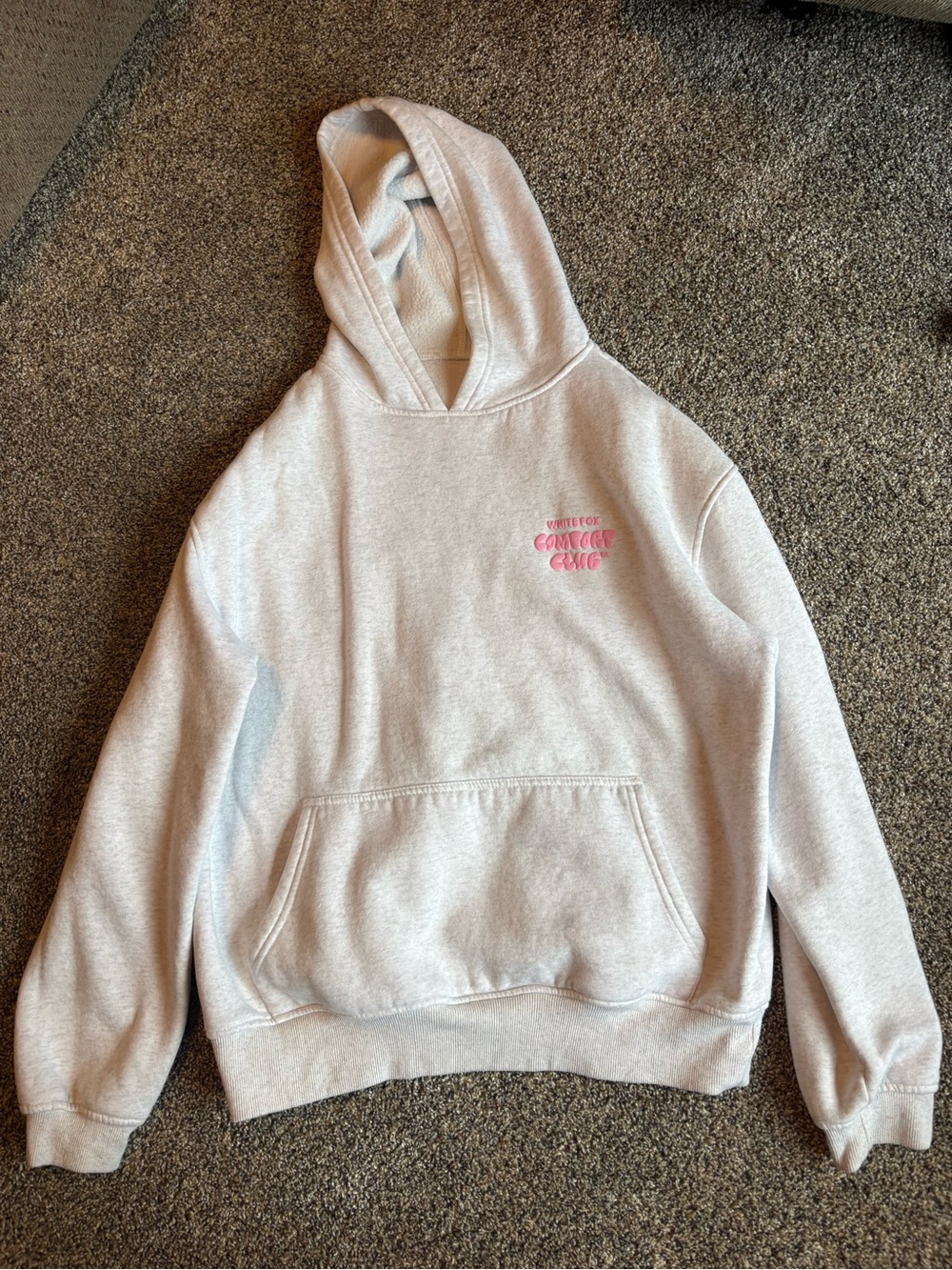 White fox s/m hoodie